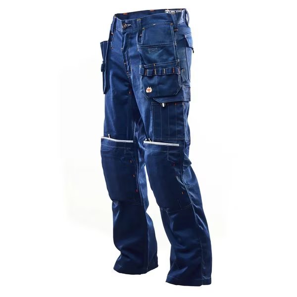 Navy Pants with Nuts and bolts 42W x 36L, Kontra Uniforms, Mfr#: KON1235
